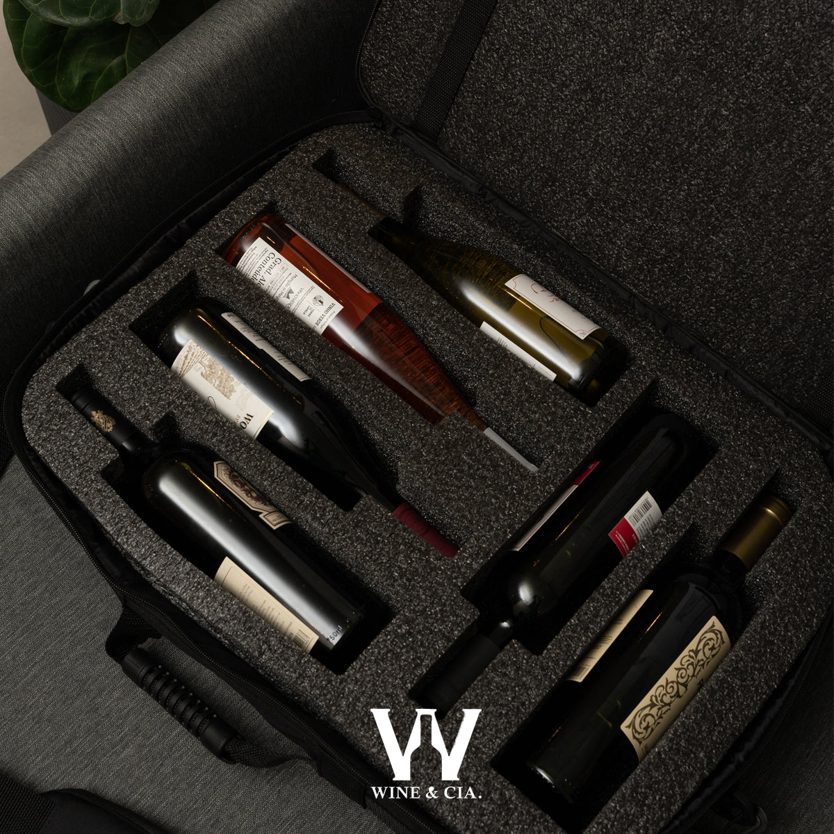 Bolsa Mala Transportar Vinho Sem Espuma