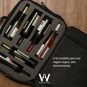 Bolsa Mala Transportar Vinho Sem Espuma