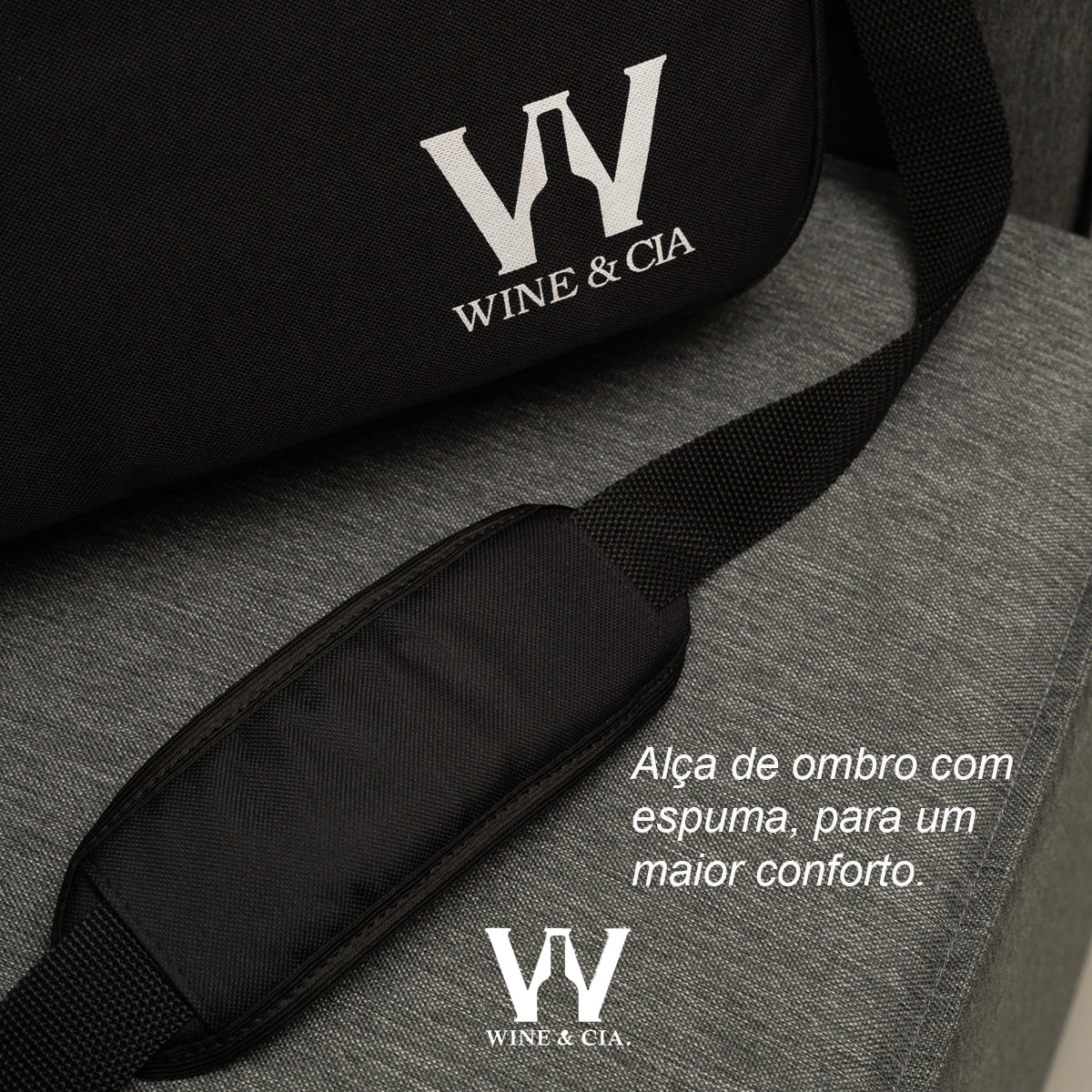 Bolsa Mala Transportar Vinho Sem Espuma