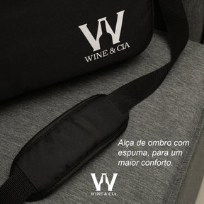 Bolsa Mala Transportar Vinho Sem Espuma