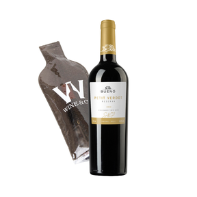 Vinho Tinto Petit Verdot Reserva Bueno Wines 750ml + Wine Skin