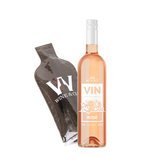 Vinho VIN Rose Seco 750ml Bueno Wines + Wine Skin