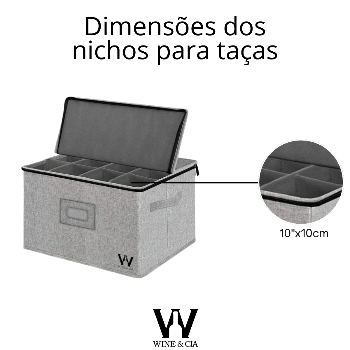 Box Degusta - 12 Taças