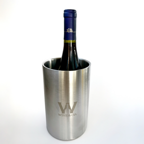 Cooler De Aço Inox Ice Bucket + Gelo Artificial Reutilizável