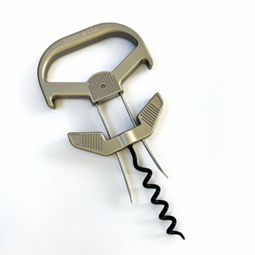 Abridor De Vinho Para Rolhas e Garrafas Antigas Com 2 Lâminas e Rosca