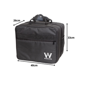 Mala Com Espuma Protetora EZ Trip Para Garrafas e/ou Taças