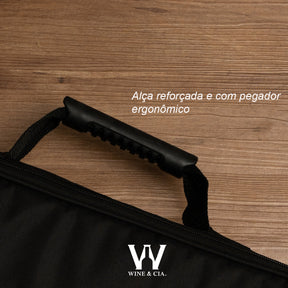 Bolsa Mala Transportar Vinho Sem Espuma