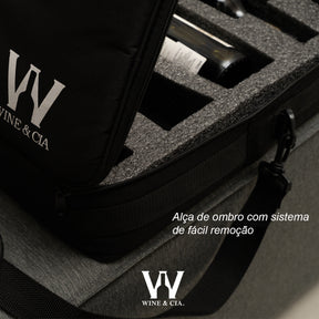Bolsa Mala Transportar Vinho Sem Espuma