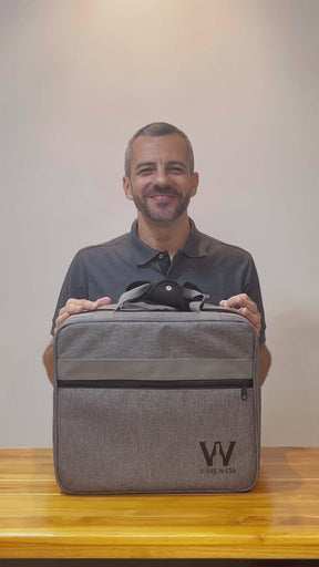 Mala Com Espuma Protetora EZ Trip Para Garrafas e/ou Taças