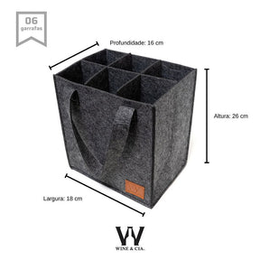 Bolsa Cordilheira - 6 Garrafas