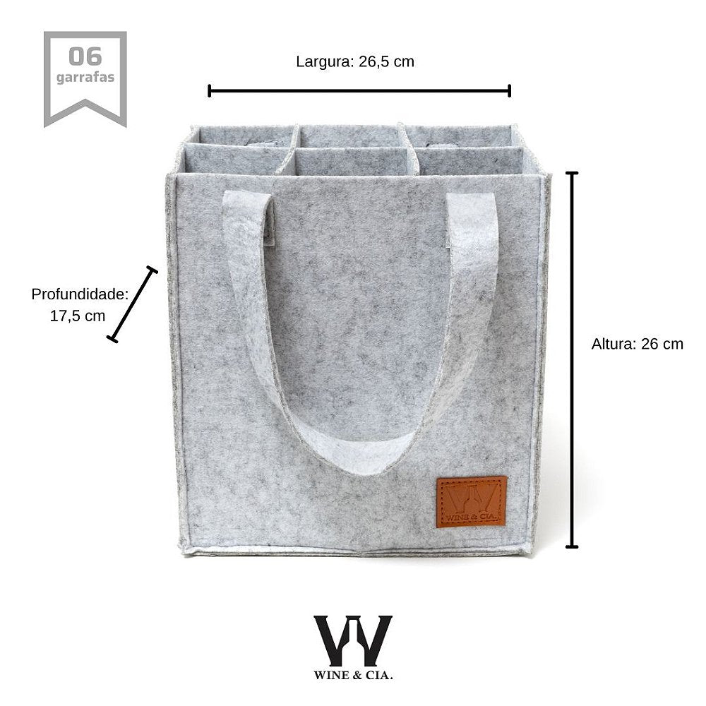 Bolsa Cordilheira - 6 Garrafas