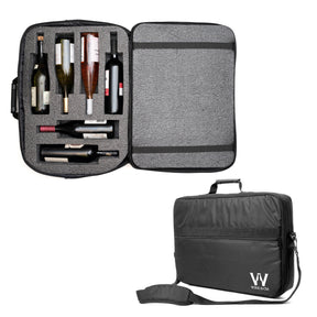 Mala Com Espuma Protetora  Melhor Cia - 6 garrafas