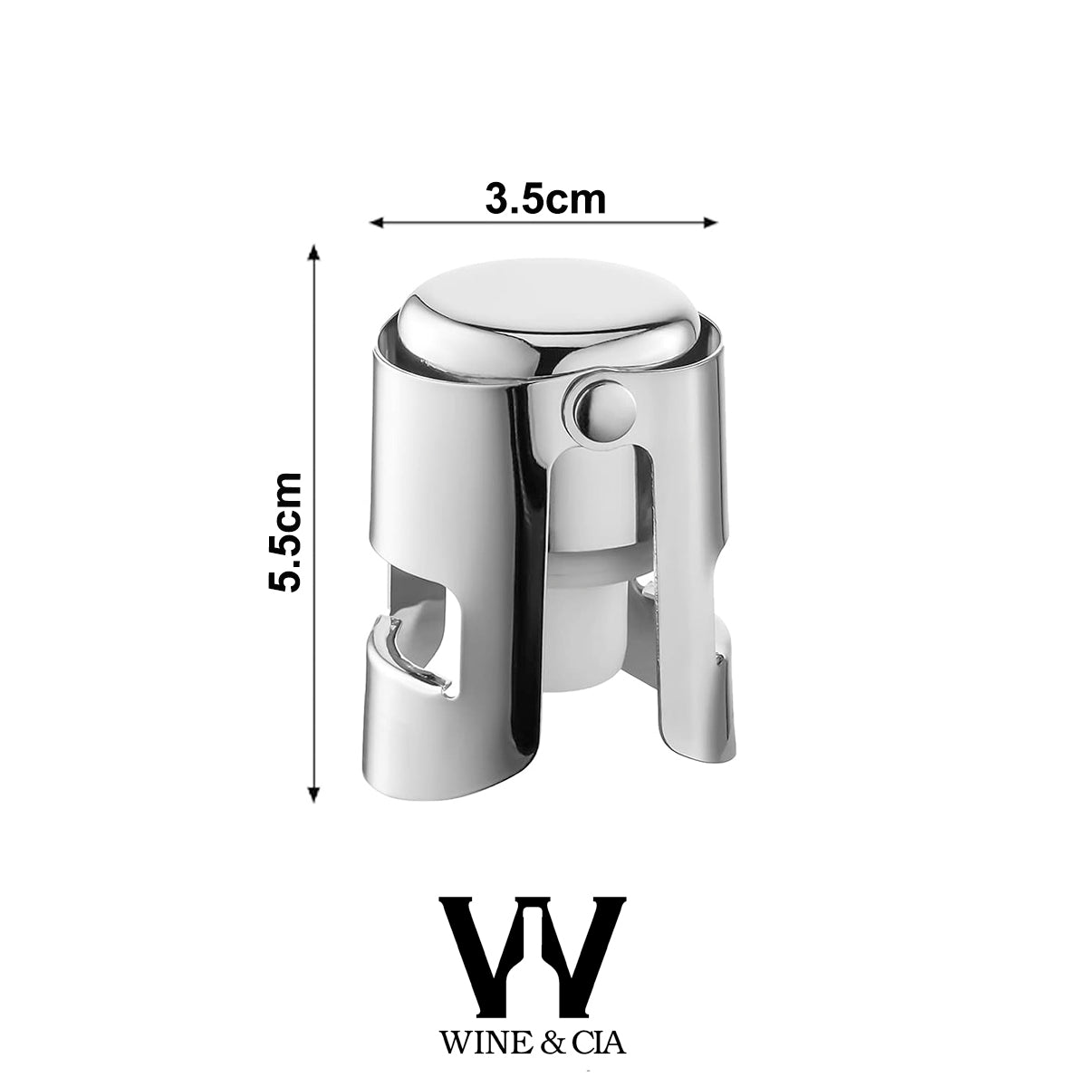 Tampa de espumante Santé