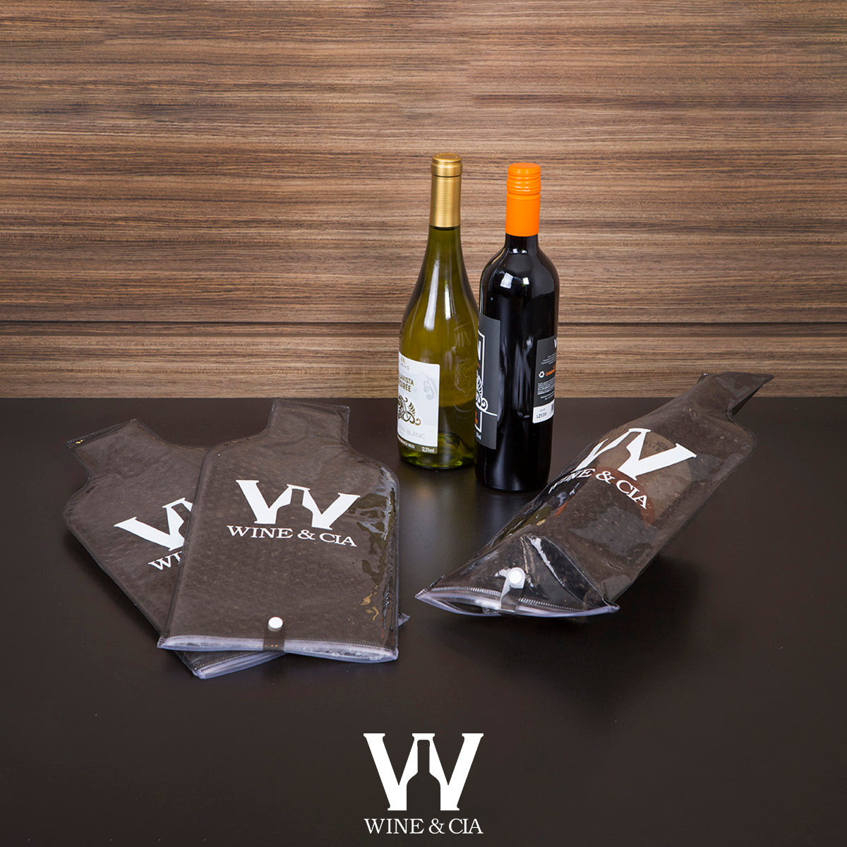 Wine Skins Fume Para Transporte de Garrafas de Vinho Em Segurança