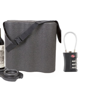 Transbottle Premium Case 3 Garrafas e Transbottle Safe Locker